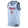 Dres Washington Wizards Bilal Coulibaly Nike 2024-25 City Edition Plava Swingman